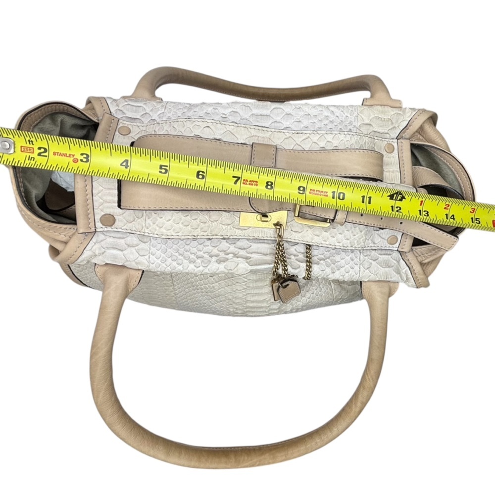 Chloé Python Marlow Leather Bag - image 6